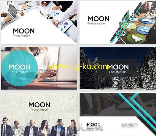 月亮创意主题PPT模板EM-graphicriver-16281844-moon-creative-theme的图片1