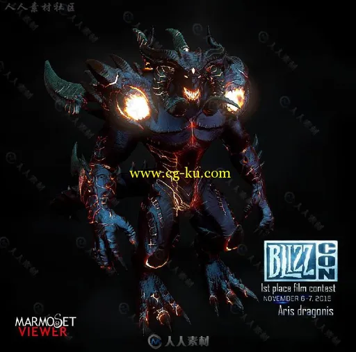 暗黑破坏神3经典游戏角色3D模型合辑 3D MODEL CHARACTERS的图片14