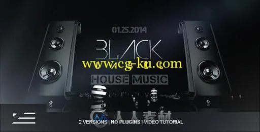 Black Label俱乐部活动宣传片AE模板 Videohive Black Label Club Event Promo 658...的图片1