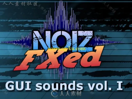 GUI声音第I卷 - NoizFXed音效声音Unity素材资源的图片1