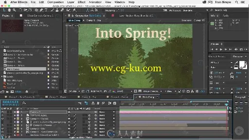 AE创意有趣图形动画技术视频教程 PLURALSIGHT AFTER EFFECTS CC SHAPE AND TYPE AN...的图片1