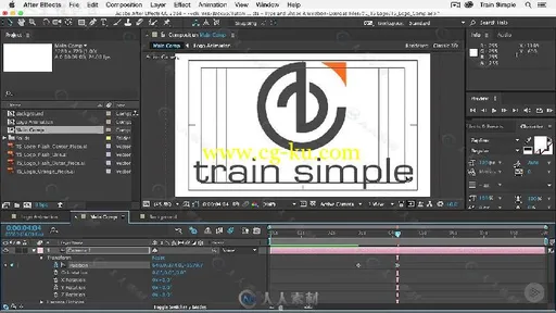 AE创意有趣图形动画技术视频教程 PLURALSIGHT AFTER EFFECTS CC SHAPE AND TYPE AN...的图片2