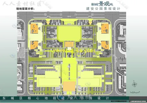 景观园林100套公园景观设计CAD平面图施工图源文件的图片23