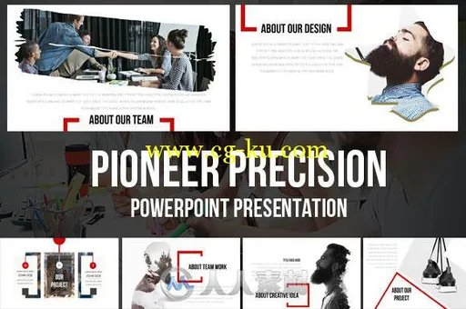 先锋创意PPT模板Pioneer Powerpoint Creative的图片1