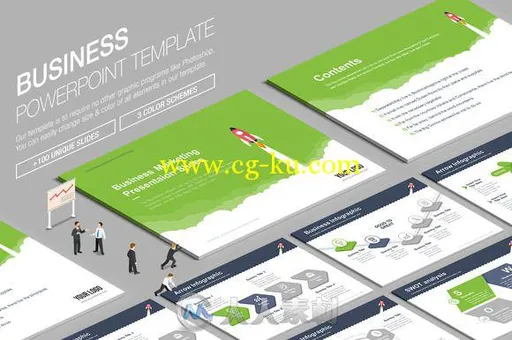 商业展示第五版PPT模板Business Powerpoint Template 844994的图片2