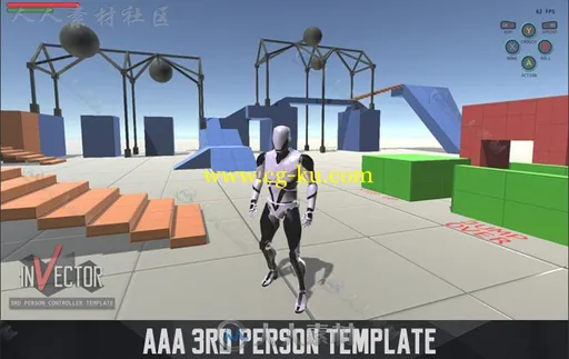 第三人称控制器 - 近战作战样板完整项目Unity3D素材资源的图片8