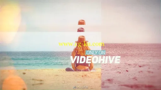 时尚照片折叠打开幻灯片相册动画AE模板 Videohive Dynamic Opener 17757277的图片1