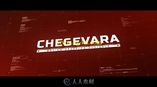 高科技文字标题动画AE模板 Videohive Hud Titles 17121099的图片2