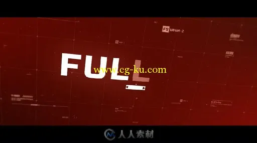 高科技文字标题动画AE模板 Videohive Hud Titles 17121099的图片3