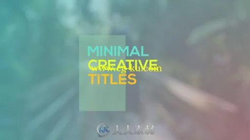 时尚个性的运动标题动画AE模板 Videohive Motion Titles 17490523的图片1