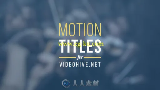 时尚个性的运动标题动画AE模板 Videohive Motion Titles 17490523的图片2