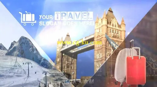 旅行社商业时尚广告宣传片AE模板 Videohive Travel Agency TV Commercial的图片2