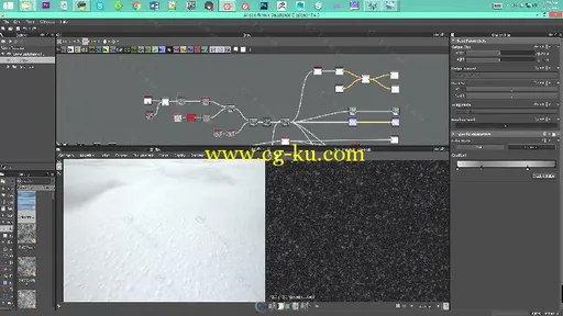 Substance与UE森林雪地景观实例制作视频教程 GUMROAD FOREST SNOW GROUND COMPLETE...的图片14