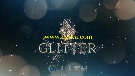 粒子闪烁标志显示LOGO演绎AE模板Videohive Glitter Particles Logo Reveal Pack ...的图片2