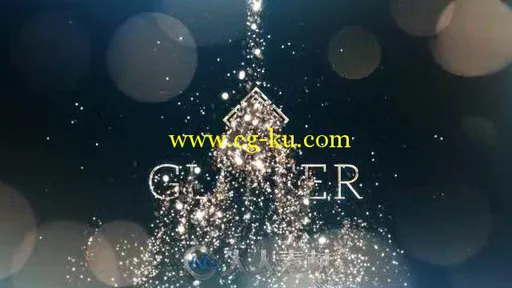 粒子闪烁标志显示LOGO演绎AE模板Videohive Glitter Particles Logo Reveal Pack ...的图片3