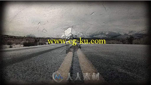 酷炫墙面破碎展示照片电影预告片AE模板 Videohive Demolition Slideshow 18453282的图片12