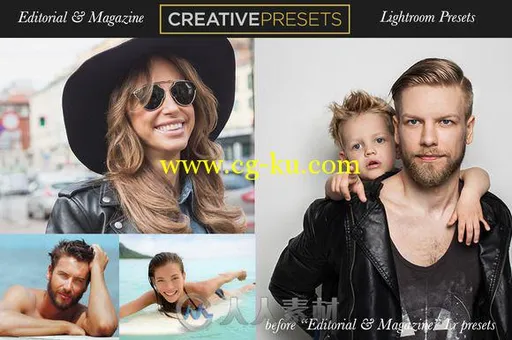 杂志编辑lightroom预设Editorial-Magazine Lightroom Presets的图片1