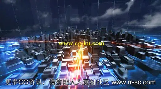 酷炫科技感广播电视栏目AE模板Videohive News Plus Complete Broadcast Package 1...的图片5