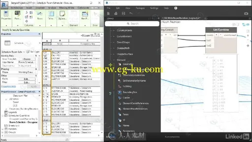 Revit中Dynamo可视化设计技巧视频教程 Dynamo for Revit Workflo的图片6