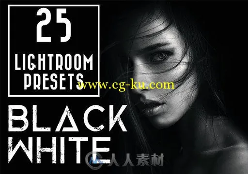 25款黑白表现lightroom预设Black & White Presets的图片1