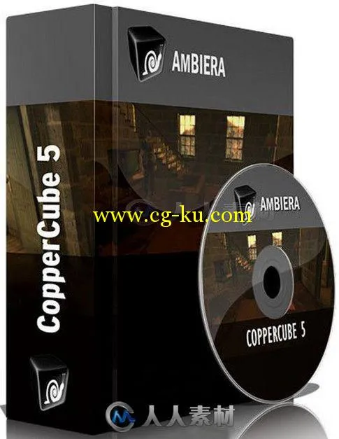 Ambiera CopperCube图形化3D场景编辑软件V5.5版 AMBIERA COPPERCUBE PROFESSIONAL ...的图片1