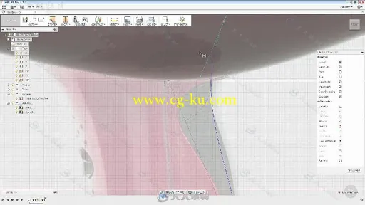 Fusion360复杂表面建模视频教程 PLURALSIGHT GETTING STARTED WITH FUSION 360 SUR...的图片3
