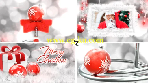 时尚超棒的圣诞节幻灯片相册动画AE模板 Videohive Stylized Christmas Pack 6332881的图片4