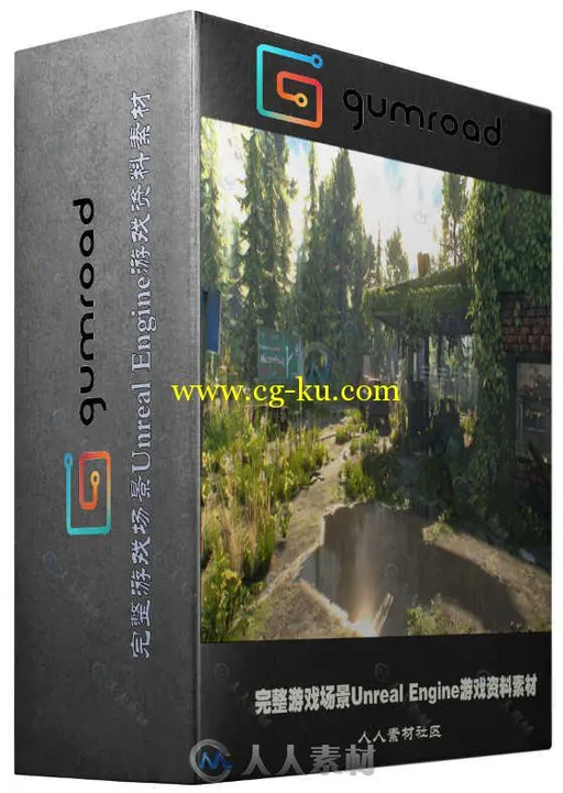 完整游戏场景Unreal Engine游戏资料素材 GUMROAD UNREAL ENGINE 4 THE LAST STOP S...的图片1