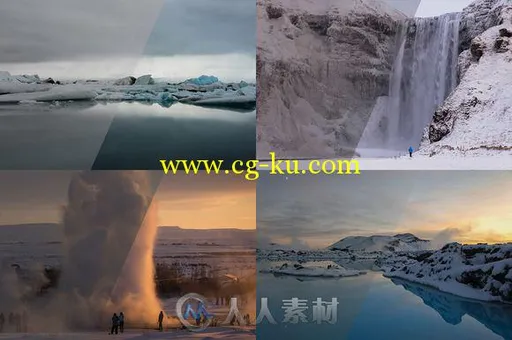 50款冬季冰雪照片调色lightroom预设Iceland - Winter Edition的图片5