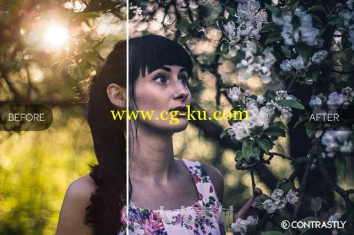 人像修饰lightroom预设第二版Contrastly Portrait Retouch Lightroom Presets Volu...的图片3