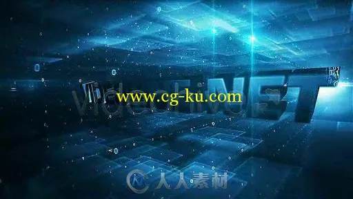 超酷科技代码展示视频影视片头AE模板 Videohive Code Awake 170691的图片3