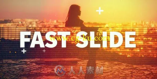 现代快速动态幻灯片相册动画AE模板 Videohive Dynamic Slide 17735419的图片1