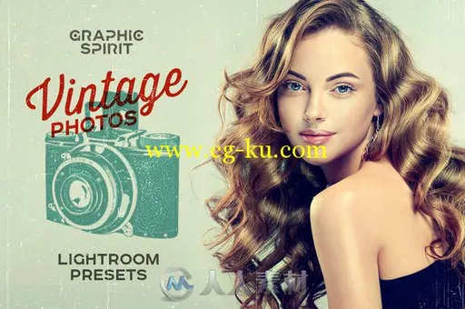 复古女性肖像调色套装lightroom预设Vintage Photos Lightroom Presets Set的图片2