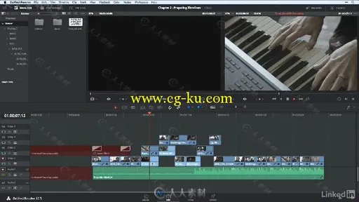 DaVinci达芬奇与其他剪辑软件时间线往返编辑视频教程 DaVinci Resolve Guru Moving...的图片1