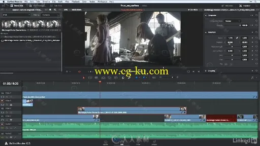 DaVinci达芬奇与其他剪辑软件时间线往返编辑视频教程 DaVinci Resolve Guru Moving...的图片2