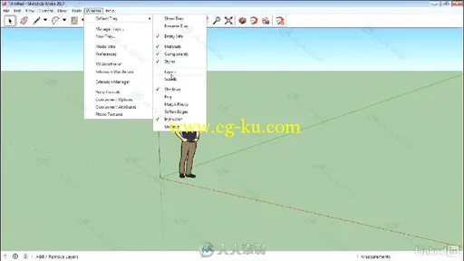 SketchUp 2017全面核心训练视频教程 SketchUp 2017 Essential Training的图片3