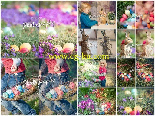 复活节复古照片调色lightroom预设Easter Vintage LR Preset Bundle - CM 177780的图片3