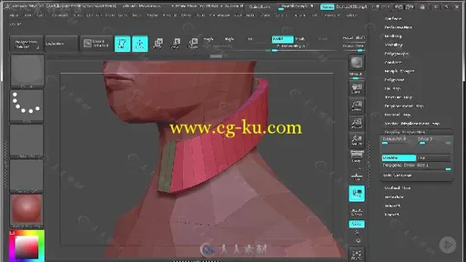 ZBrush中ZModeler角色制作工作流程视频教程 PLURALSIGHT ZMODELER CHARACTER WORKF...的图片1