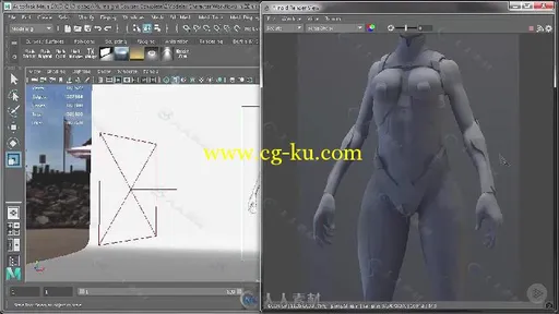 ZBrush中ZModeler角色制作工作流程视频教程 PLURALSIGHT ZMODELER CHARACTER WORKF...的图片2