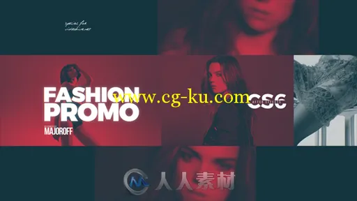 时尚暗色产品促销幻灯片AE模板 Videohive Fashion Promo 18486100的图片1