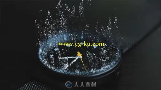 创意神奇水花流动动作AE模板 Videohive Water Splash Motion 18754666的图片5