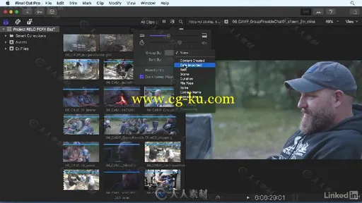 Final Cut Pro 10.3全面核心训练视频教程 Final Cut Pro X 10.3 Essential Training的图片5