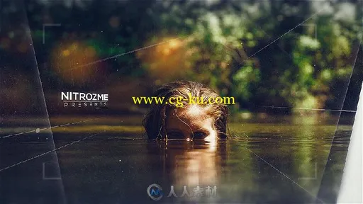 时尚大气的视差幻灯片相册动画AE模板 Videohive Clean Slideshow 18537057的图片1