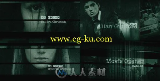 史诗恐怖悬疑电影开场幻灯片AE模板 Videohive Movie Opener 4616361的图片2