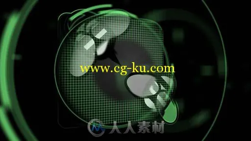 未来高科技全息图企业标志LOGO演绎AE模板 Videohive Holographic Logo 1386738的图片2