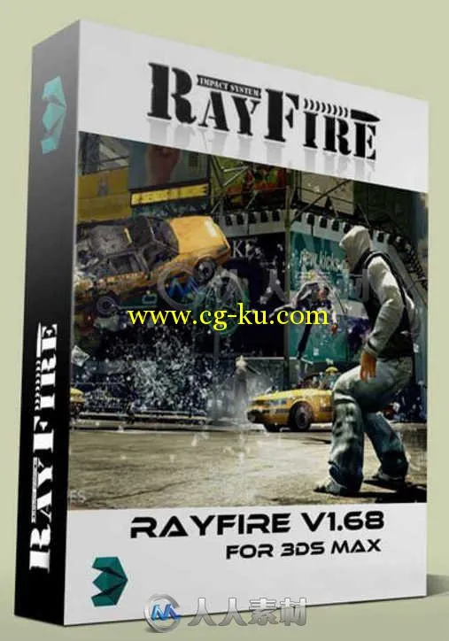 RayFire破碎爆炸3dsmax插件V1.69版 RAYFIRE 1.69 FOR 3DS MAX 2013-2017的图片1