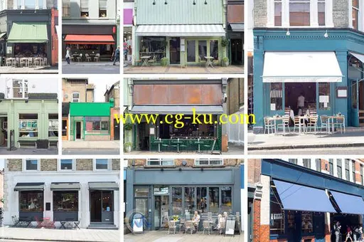 真实商店立面展示PSD模板Shop facade mockups的图片2