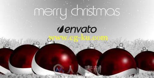 时尚美丽的圣诞节标志LOGO演绎AE模板 Videohive Christmas Logo的图片3