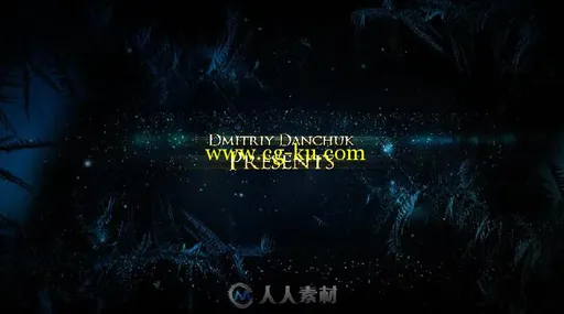 美丽的冬日雪花飘落幻灯片相册动画AE模板 Videohive Winter Slideshow的图片2