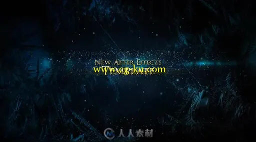 美丽的冬日雪花飘落幻灯片相册动画AE模板 Videohive Winter Slideshow的图片3